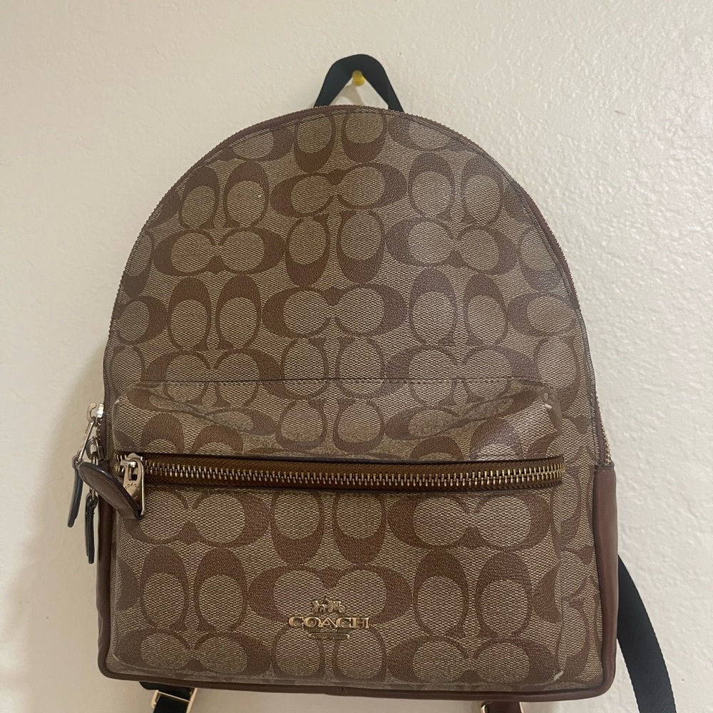 Coach Brown small backpack